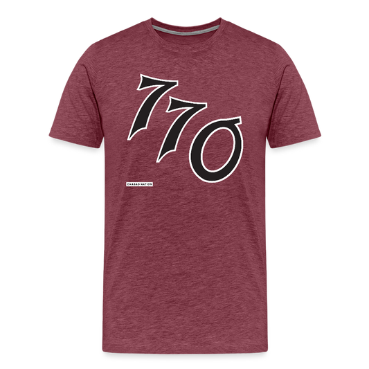 770 Men's Premium T-Shirt - heather burgundy