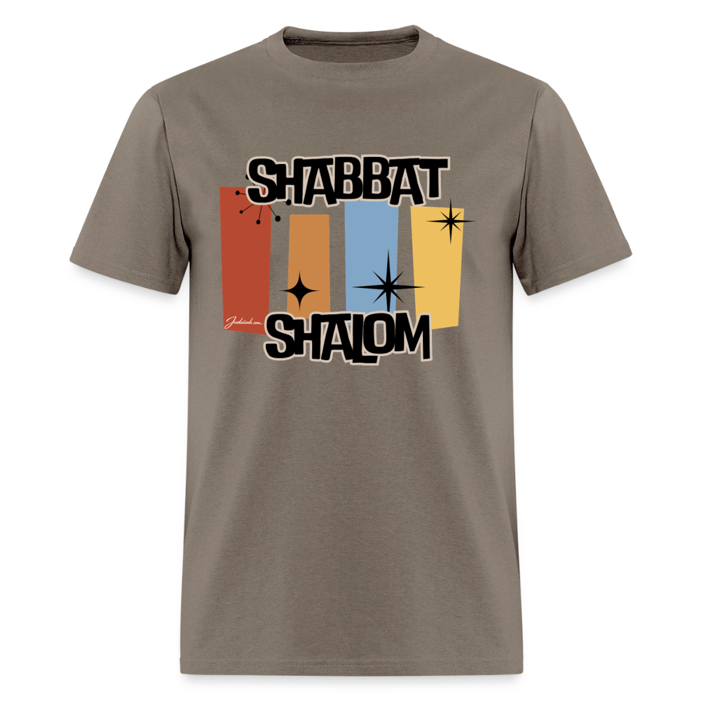 Retro Shabbat Men's T-Shirt | GILDAN 5000 - safari