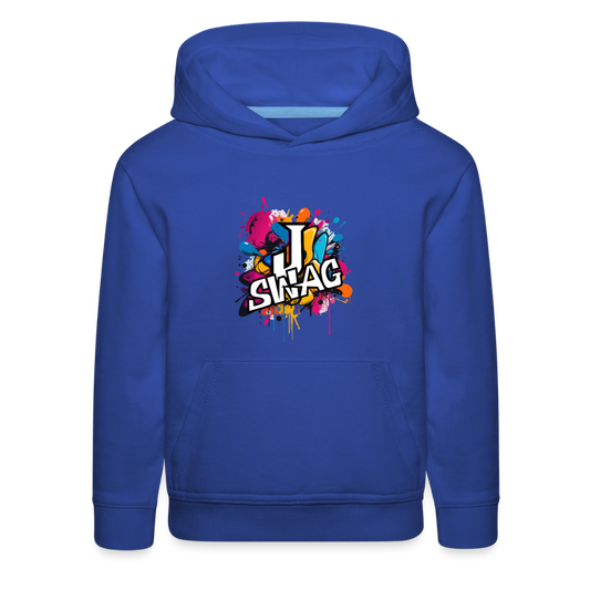 Jswag Logo Kids‘ Premium Hoodie - royal blue