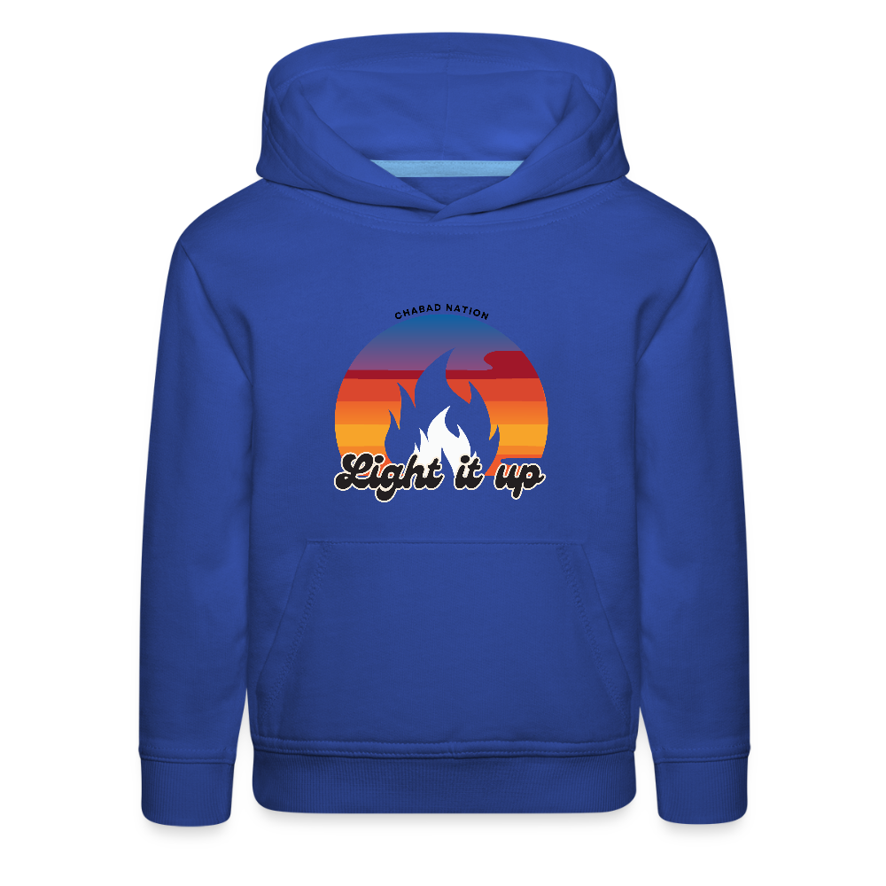 Light It Up Kids‘ Premium Hoodie - royal blue