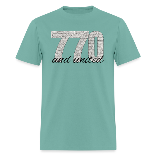 770 And United Men's T-Shirt | GILDAN 5000 - aquatic