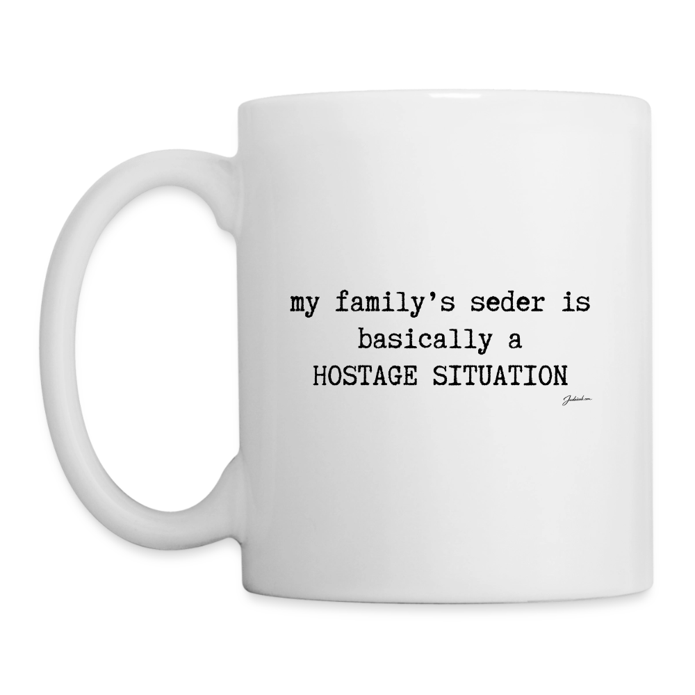 Seder Hostage Coffee/Tea Mug - white