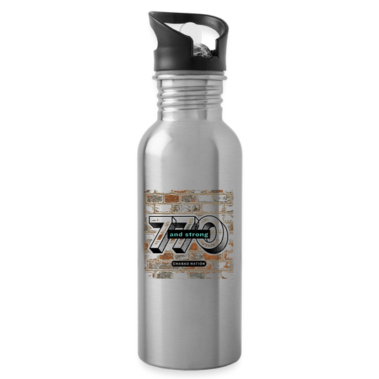 770 And Strong Water Bottle - silver
