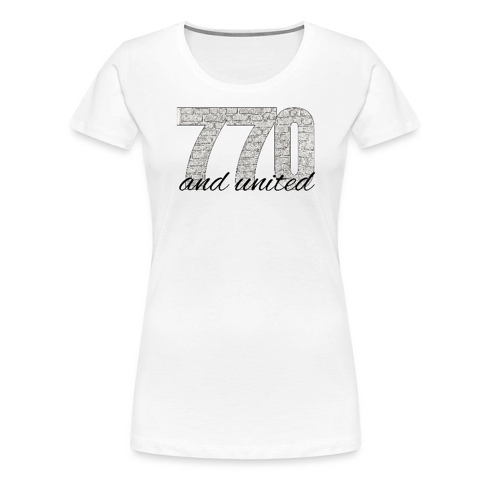 770 And United Women’s Premium T-Shirt - white