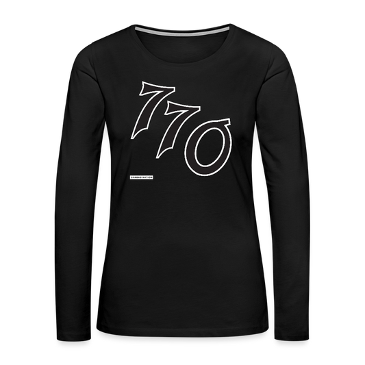 770 Women's Premium Long Sleeve T-Shirt - black