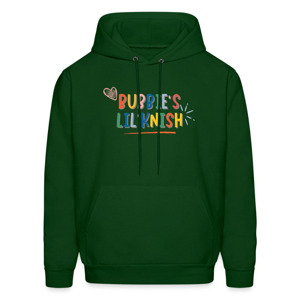 Bubbie's Lil' Knish Men's Hoodie - forest green