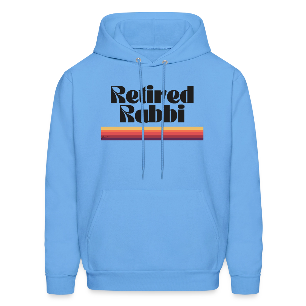Retired Rabbi Men's Hoodie - carolina blue