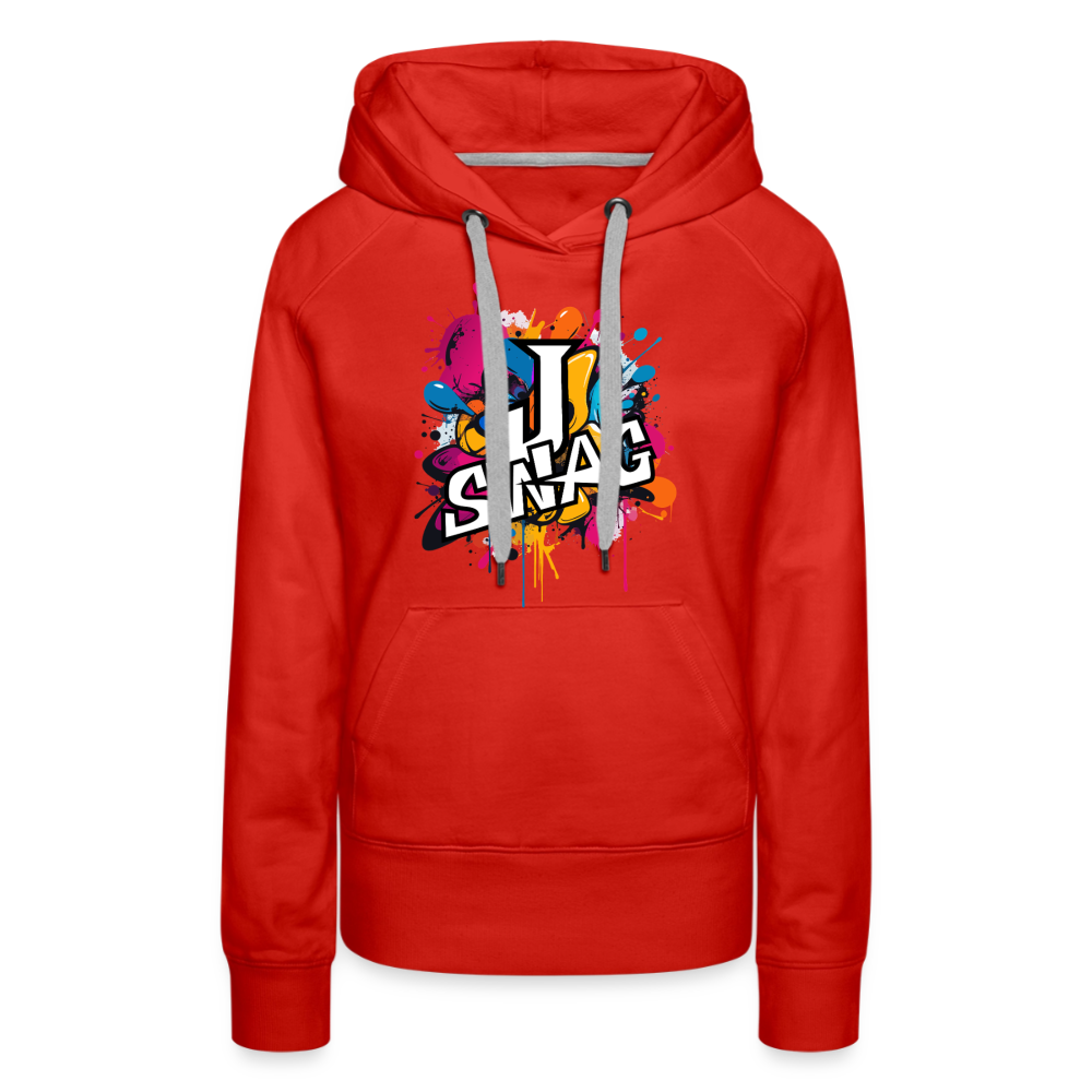 Jswag Logo Women’s Premium Hoodie - red