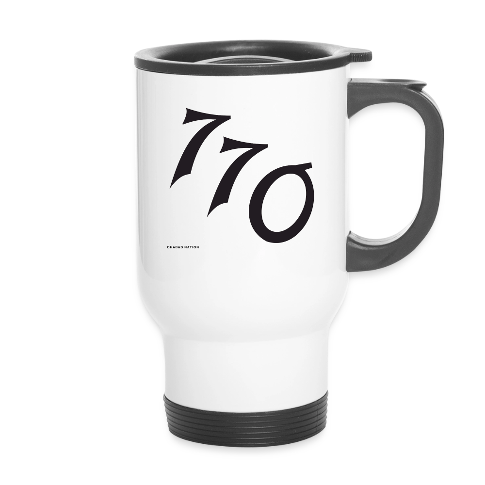 770- Travel Mug - white