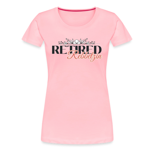 Retired Rabbetzin Women’s Premium T-Shirt - pink