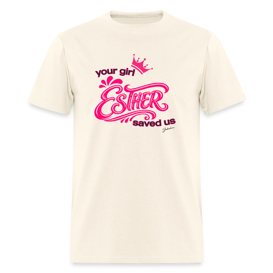 Your Girl Esther Men's T-Shirt | GILDAN 5000 - sweet cream heather