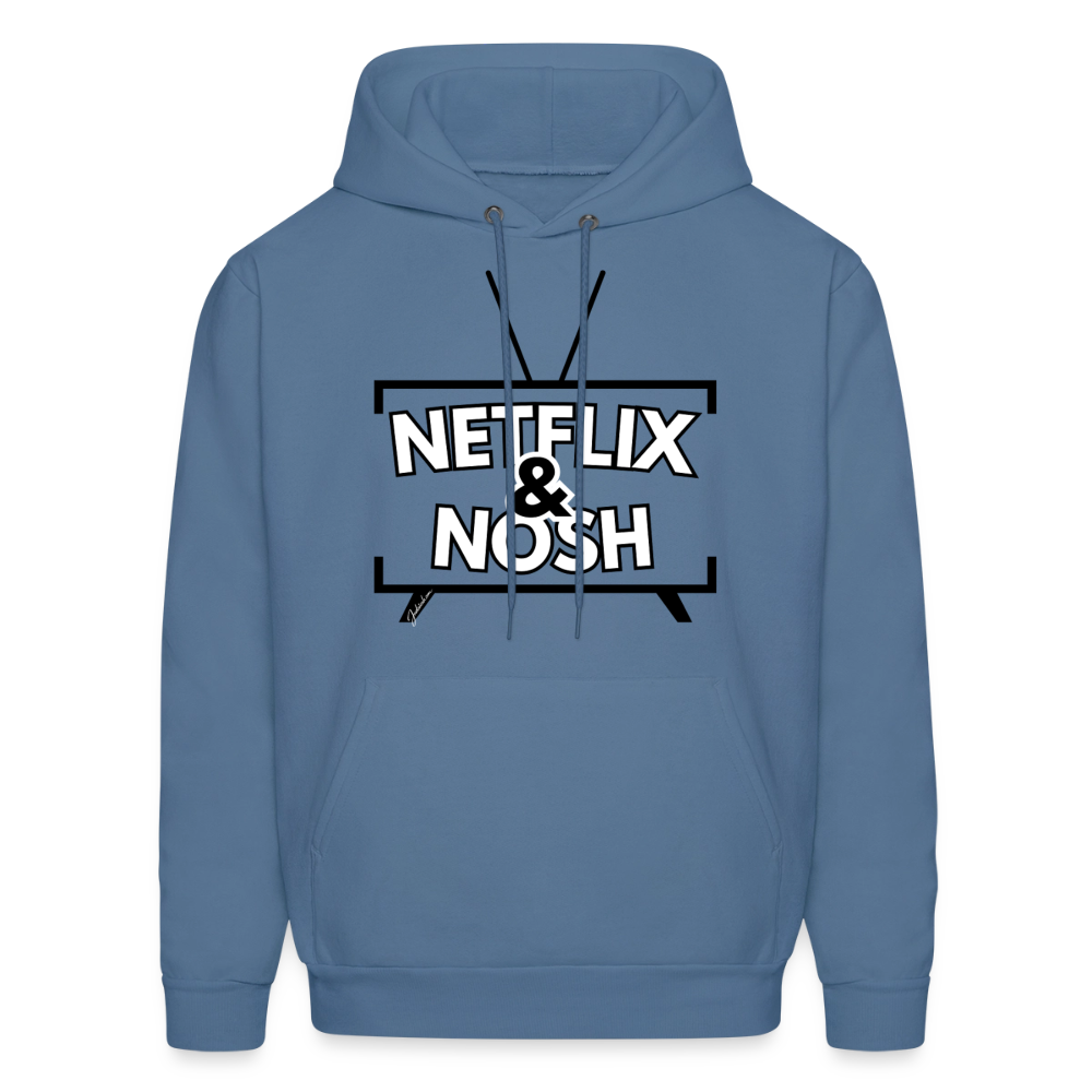 Netflix & Nosh Men's Hoodie - denim blue