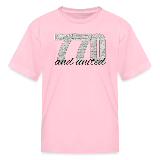 770 And United Kids' T-Shirt - pink