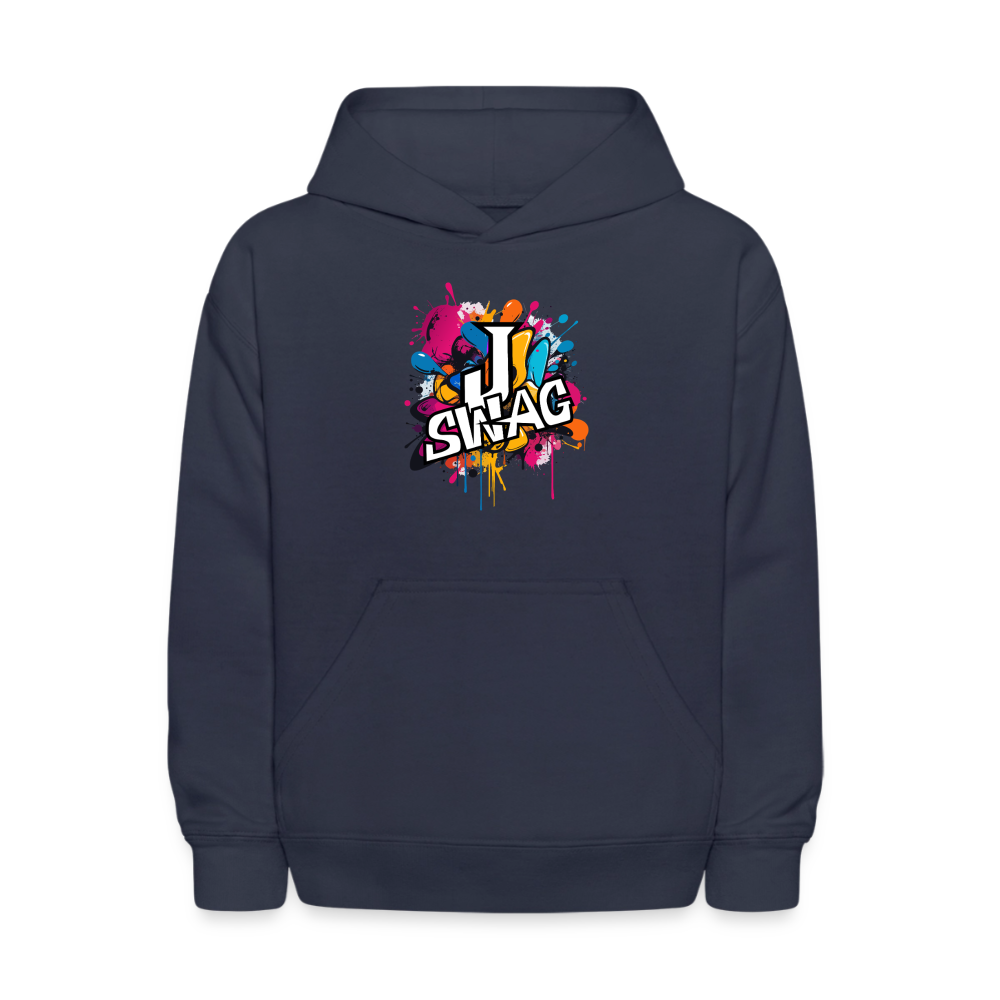 Jswag Logo Kids' Hoodie - navy
