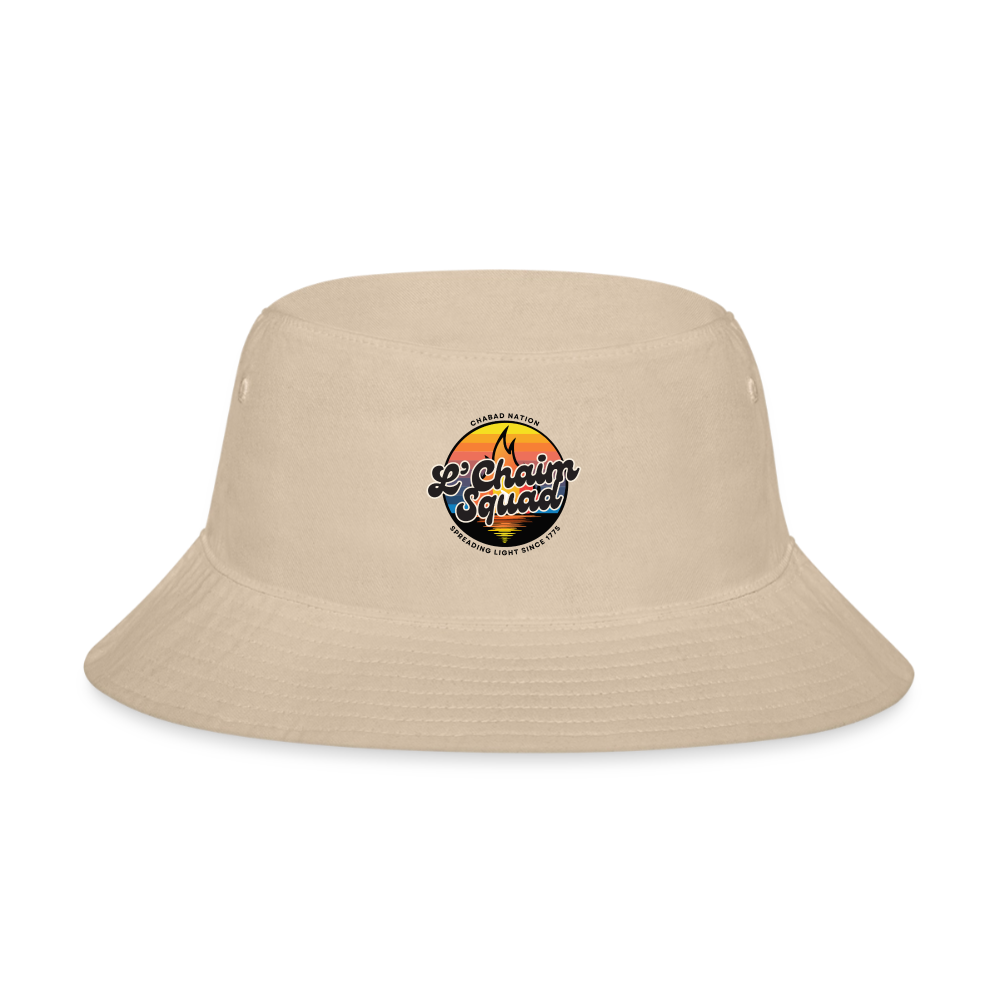 L’Chaim Squad – Spreading Light Bucket Hat - cream