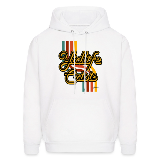 Yidlife Crisis Men's Hoodie - white