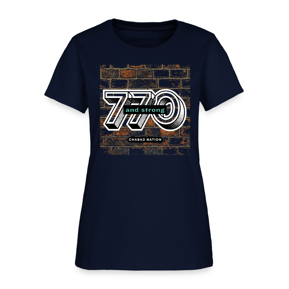770 And Strong Women's T-Shirt - navy