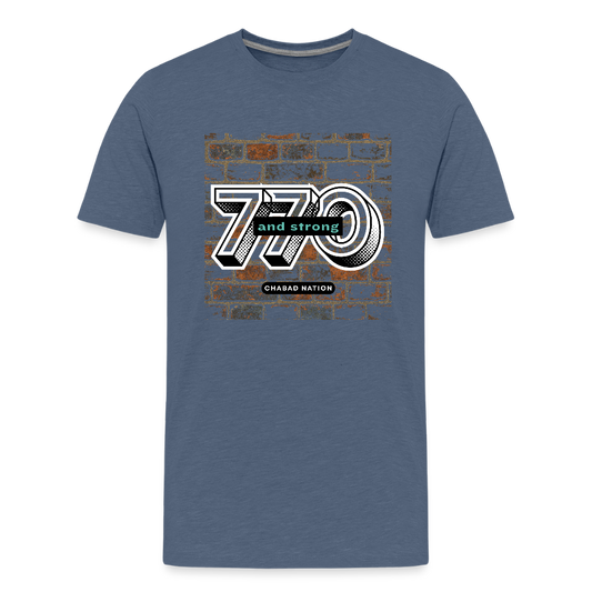 770 And Strong Kids' Premium T-Shirt - heather blue