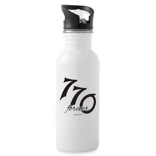 770 Forever Water Bottle - white