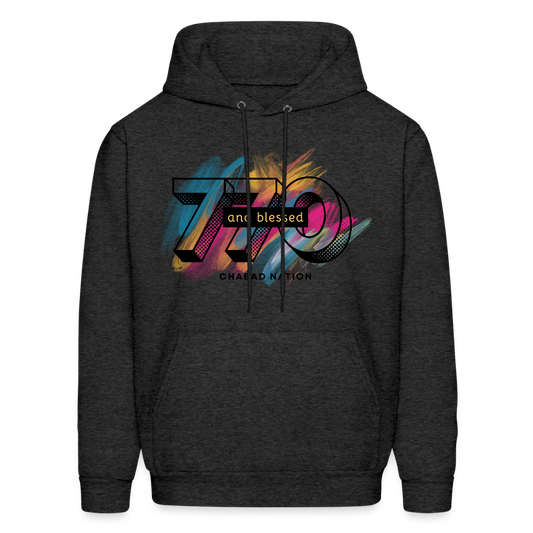 770 And Blessed Men's Hoodie - charcoal grey