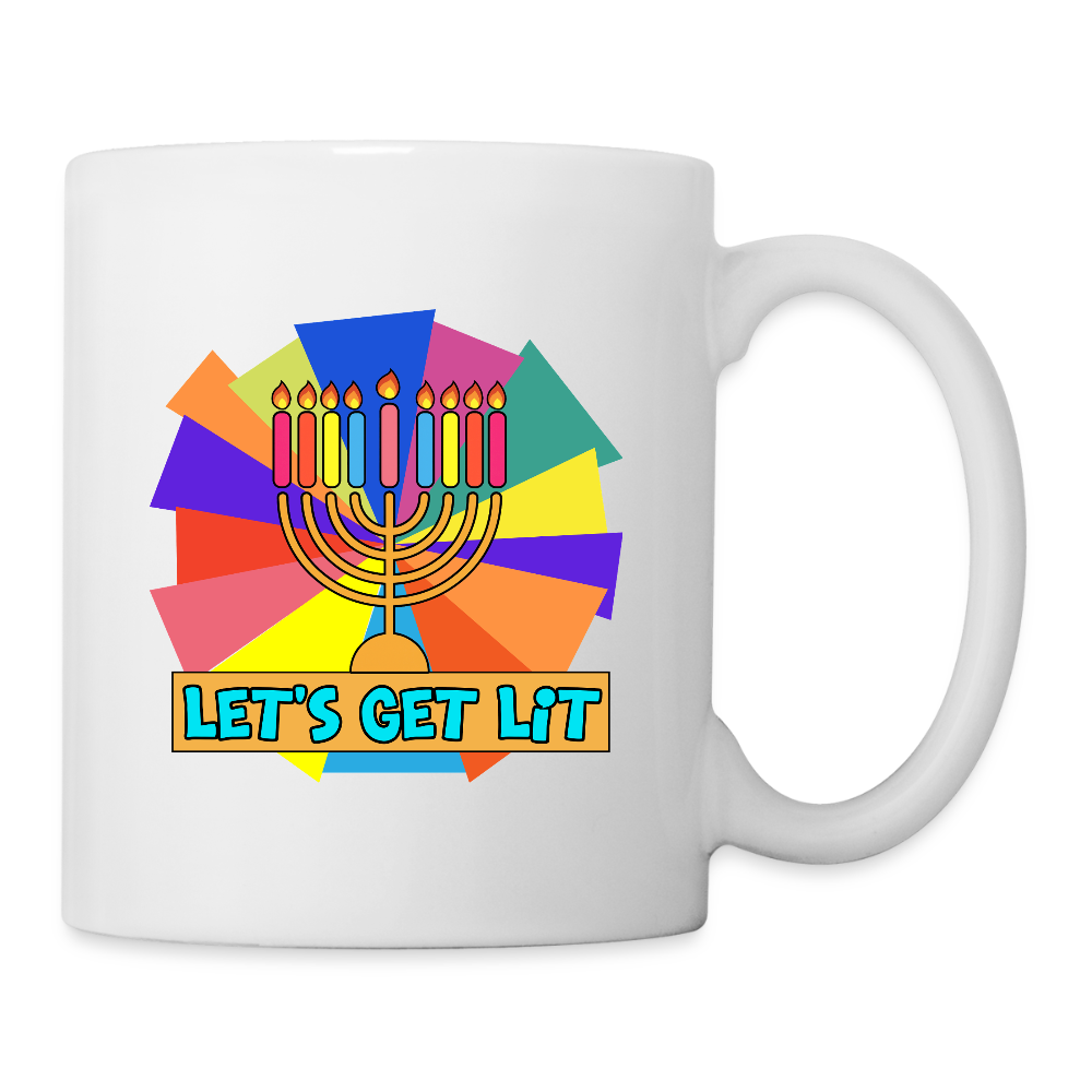 Glow & Get Lit Coffee/Tea Mug - white