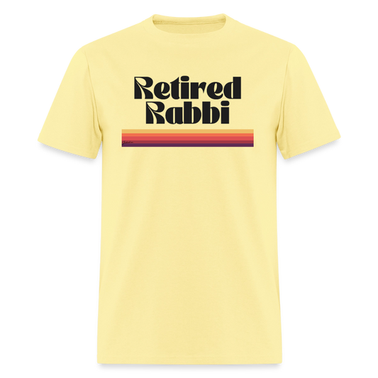 Retired Rabbi Men's T-Shirt | GILDAN 5000 - cornsilk
