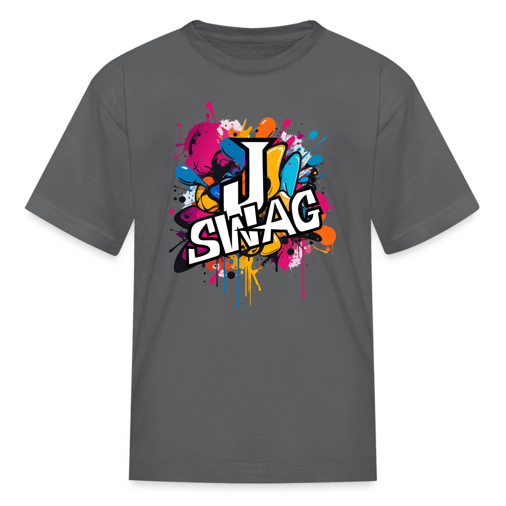 Jswag Logo Kids' T-Shirt - charcoal