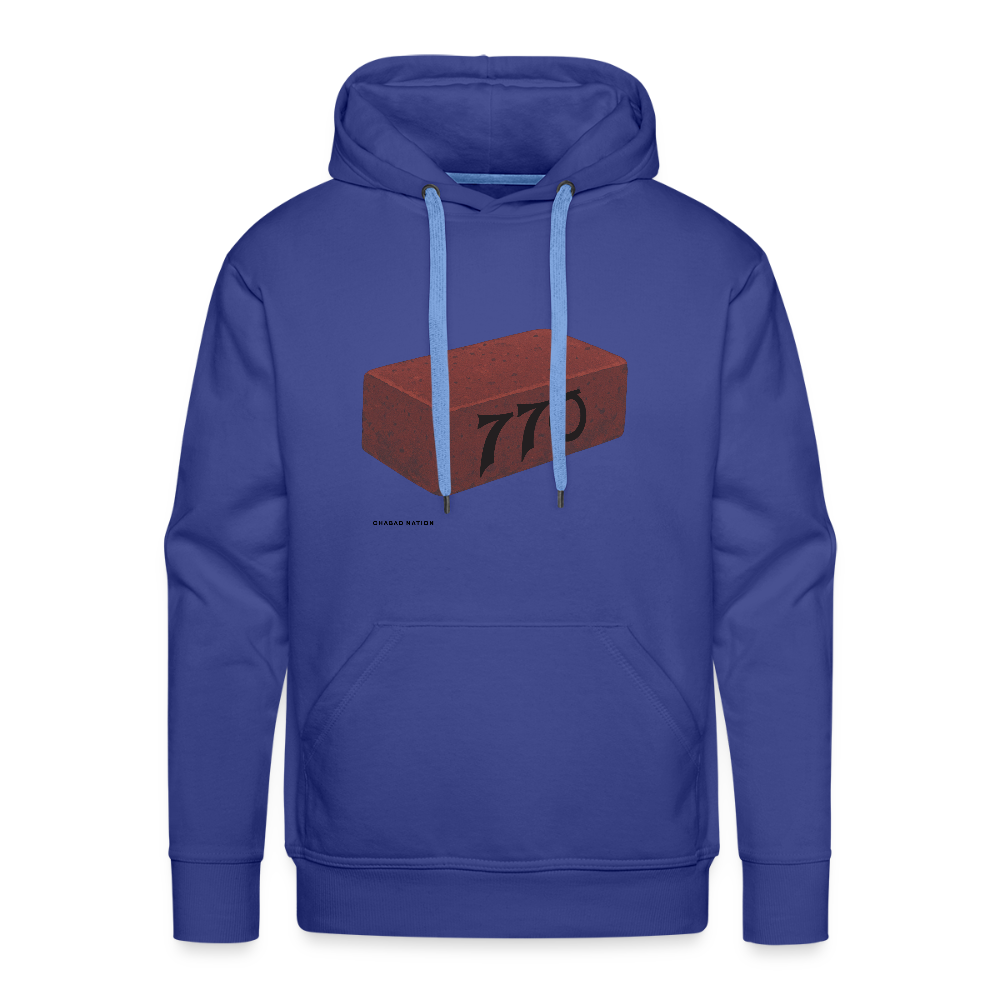 770 Solid Brick Men’s Premium Hoodie - royal blue