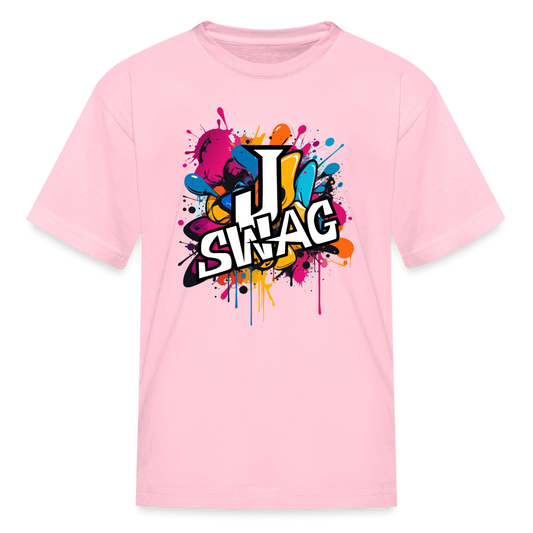 Jswag Logo Kids' T-Shirt - pink