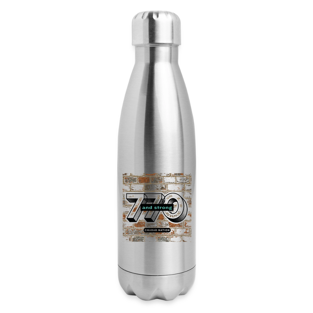 770 And Strong Insulated Stainless Steel Water Bottle - silver