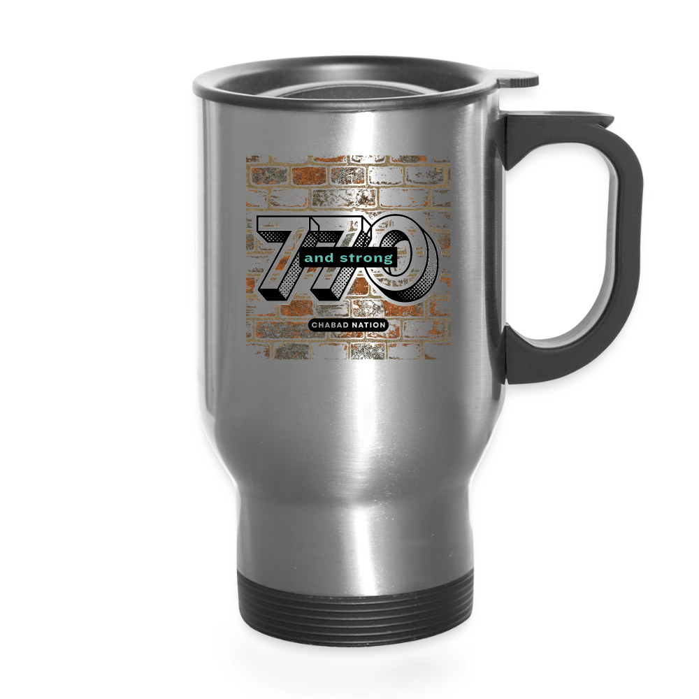 770 And Strong Travel Mug - silver