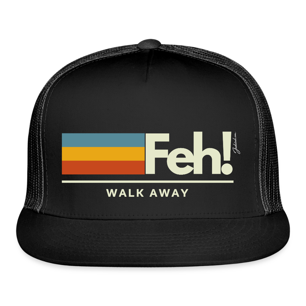 Feh! Trucker Hat - black/black