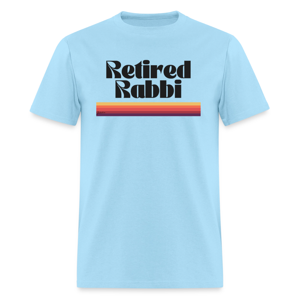 Retired Rabbi Men's T-Shirt | GILDAN 5000 - powder blue