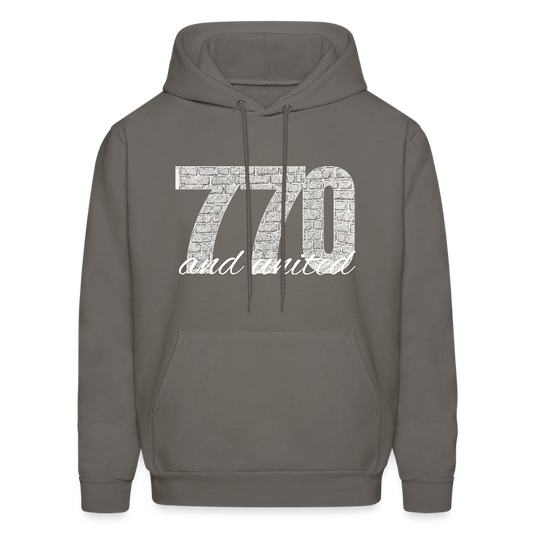 770 And United Light Men's Hoodie - asphalt gray