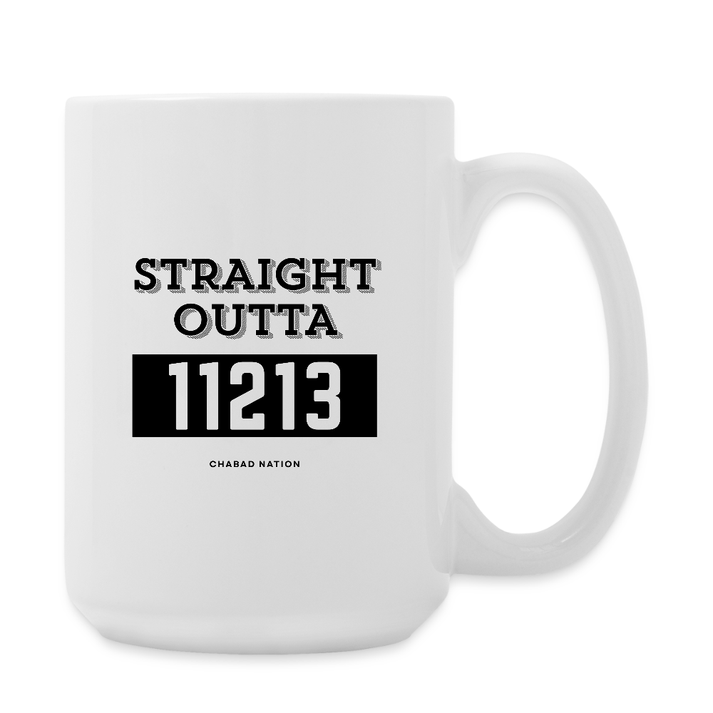 Straight Outta 11213 Coffee/Tea Mug 15 oz - white