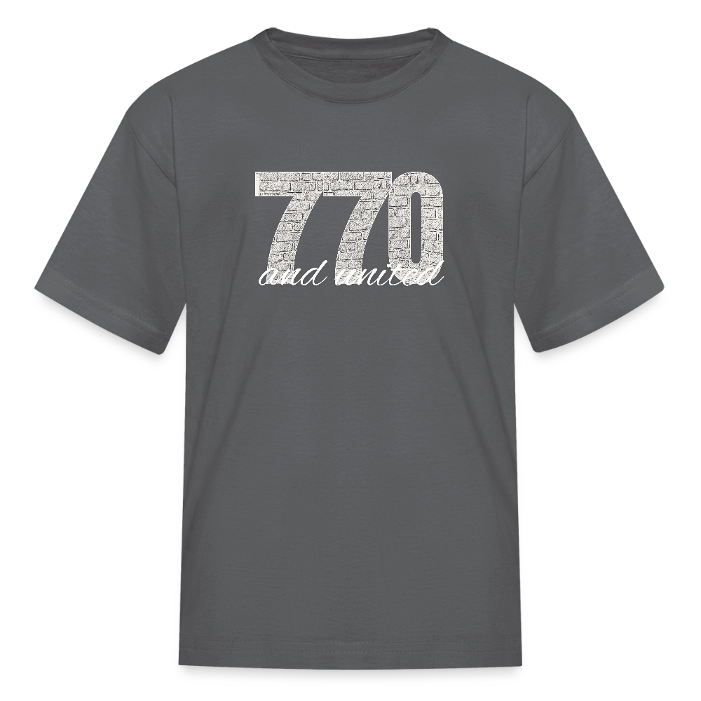 770 And United Light Kids' T-Shirt - charcoal