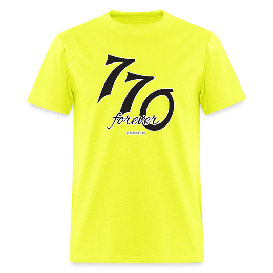 770 Forever Men's T-Shirt | GILDAN 5000 - safety green