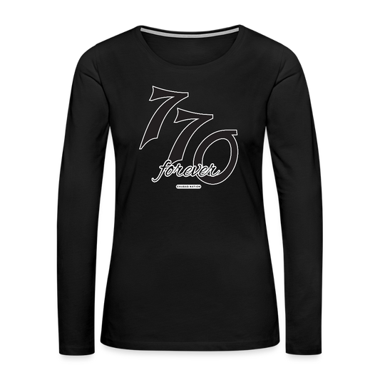 770 Forever Women's Premium Long Sleeve T-Shirt - black