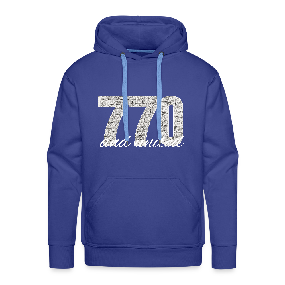 770 And United Light Men’s Premium Hoodie - royal blue