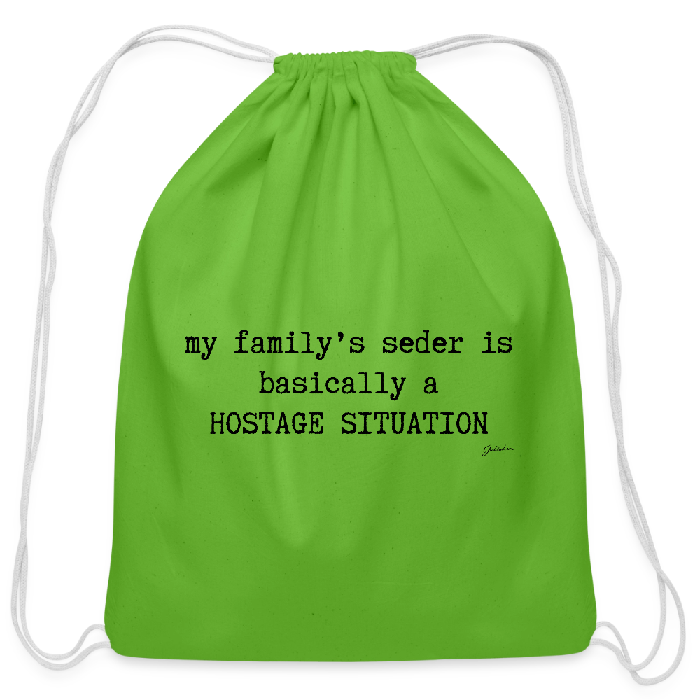 True Freedom 5786 Cotton Drawstring Bag - clover