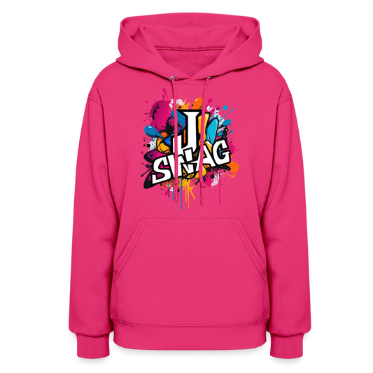 Jswag Logo Women's Hoodie - fuchsia