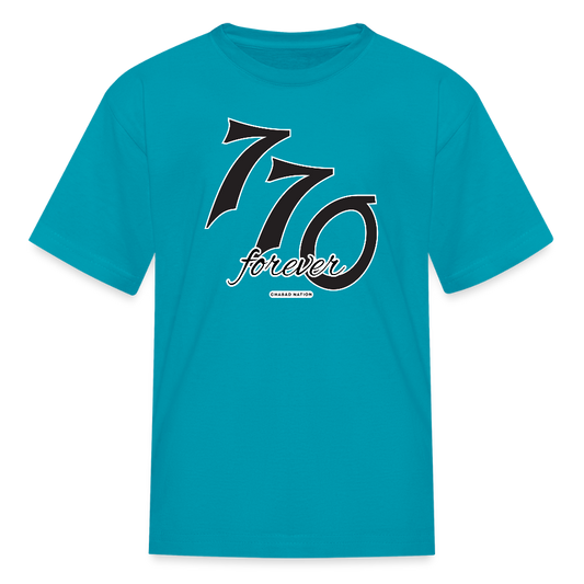 770 Forever Kids' T-Shirt - turquoise