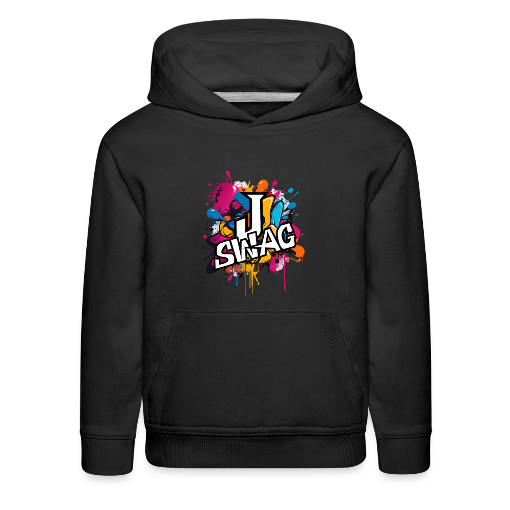 Jswag Logo Kids‘ Premium Hoodie - black
