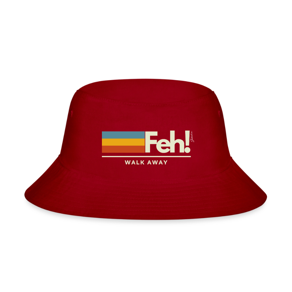 Feh! Bucket Hat - red