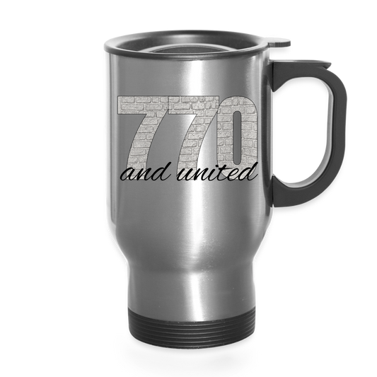 770 And United Travel Mug - silver