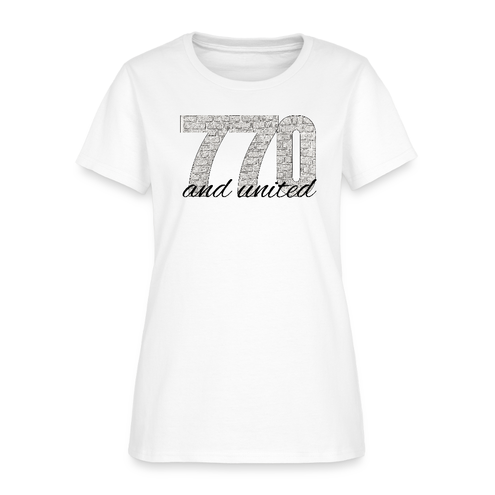 770 And United Women's T-Shirt - white