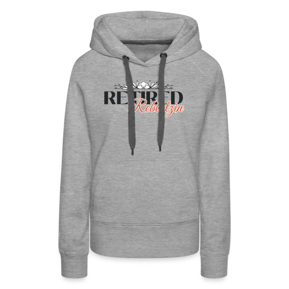 Retired Rabbetzin Women’s Premium Hoodie - heather grey
