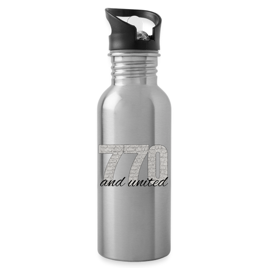 770 And United Water Bottle - silver
