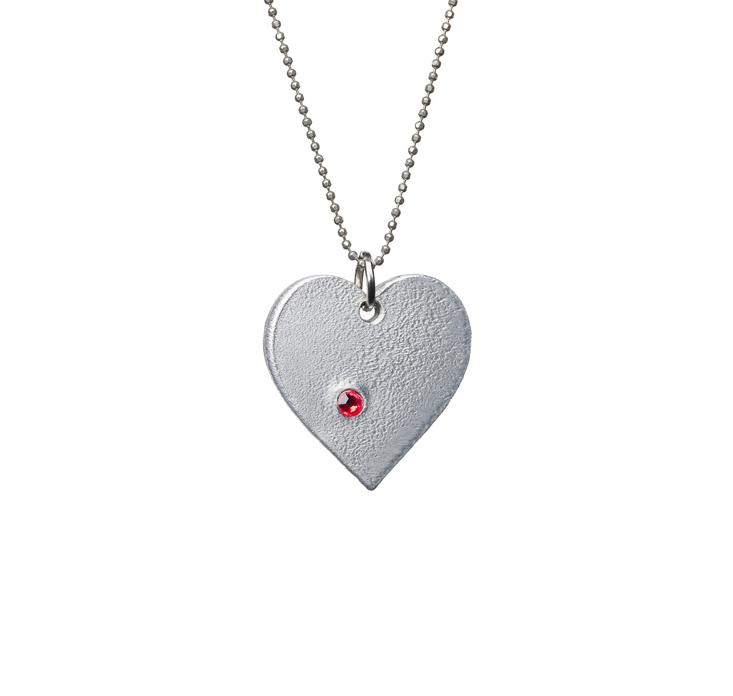 Iron Dome Heart Necklace by Yaron Bob