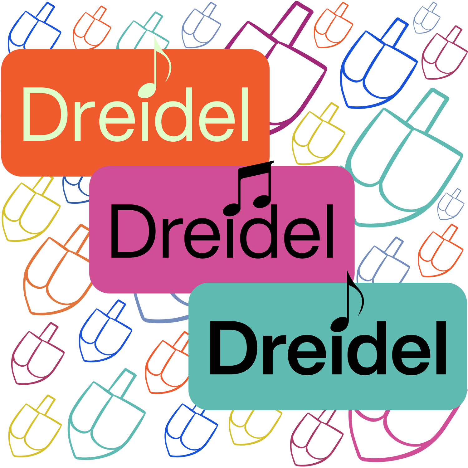 Dreidel With Color